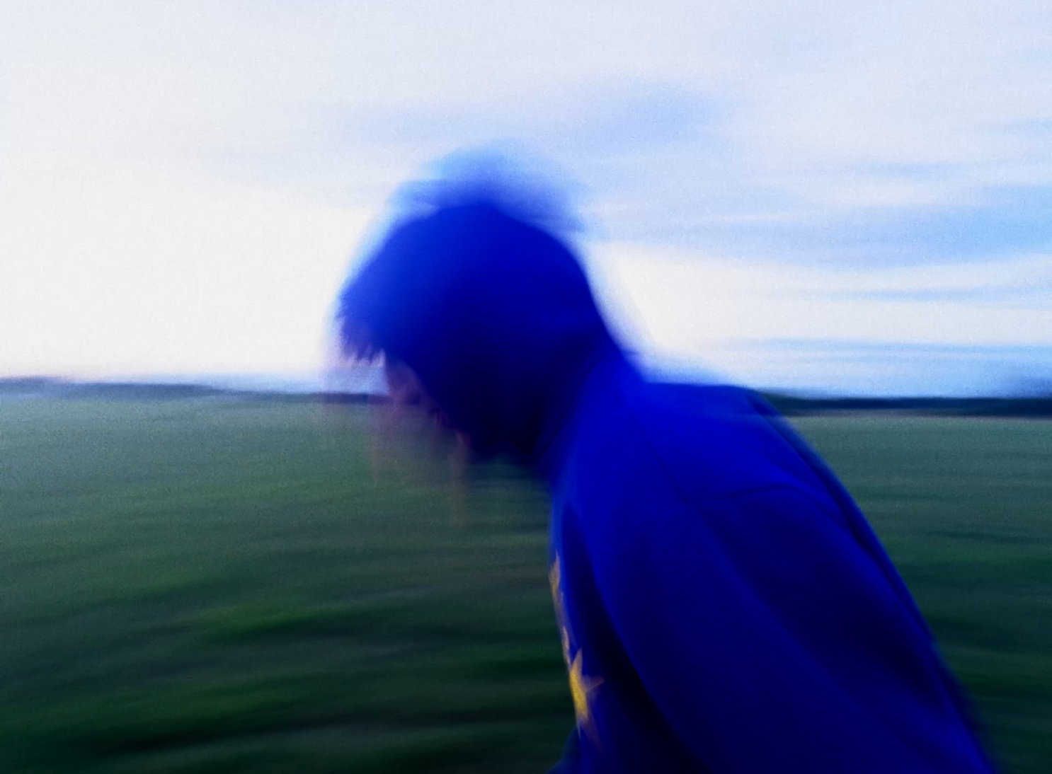 blue hoodie motion
