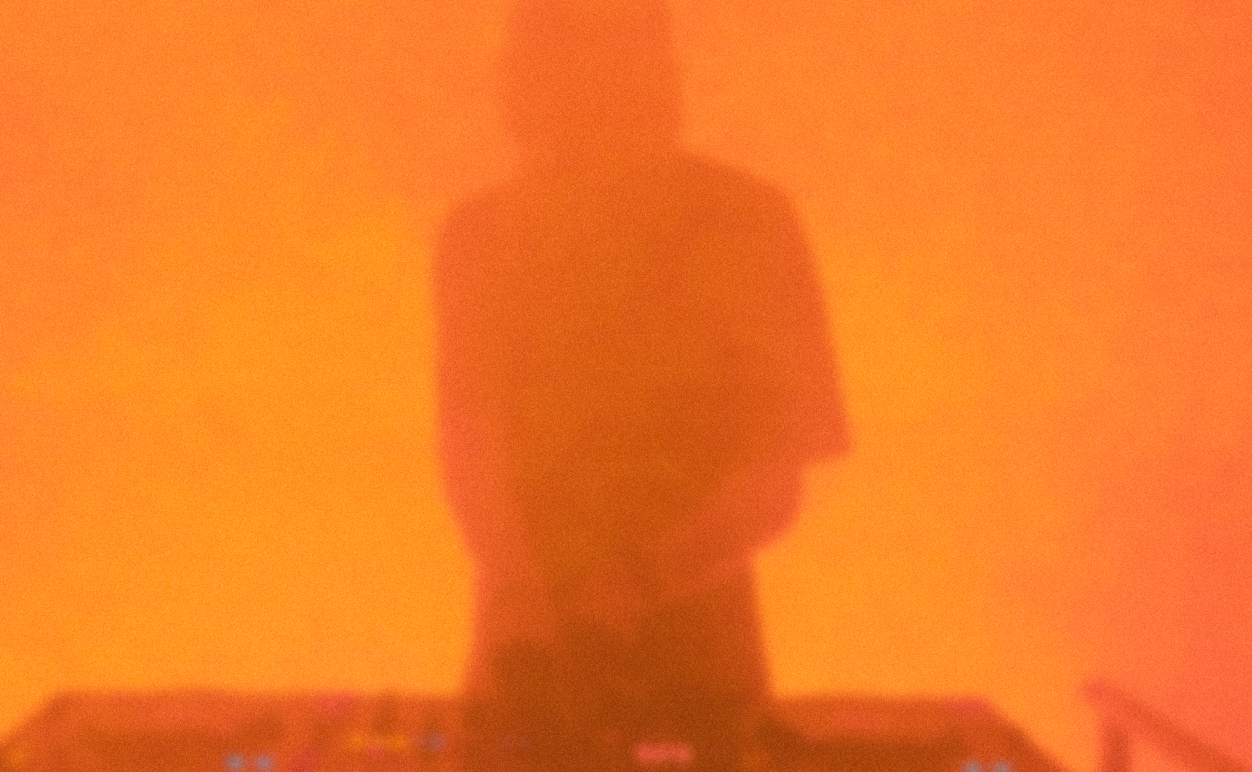 orange silhouette