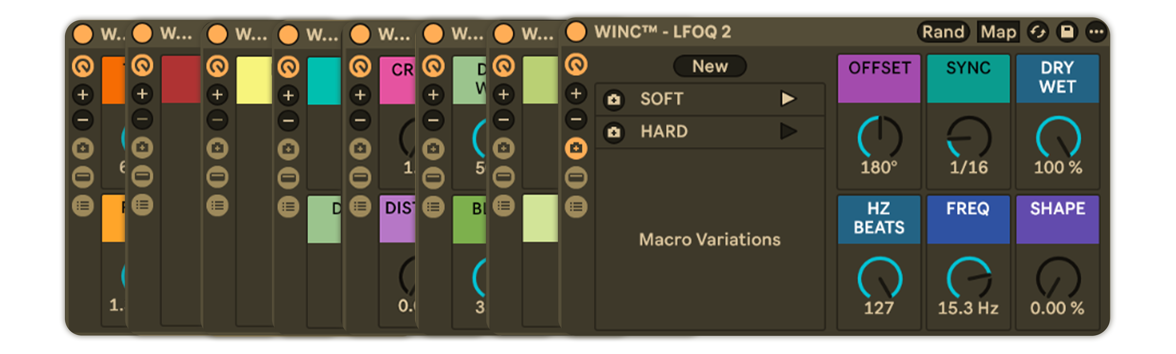 Ableton Racks Interface